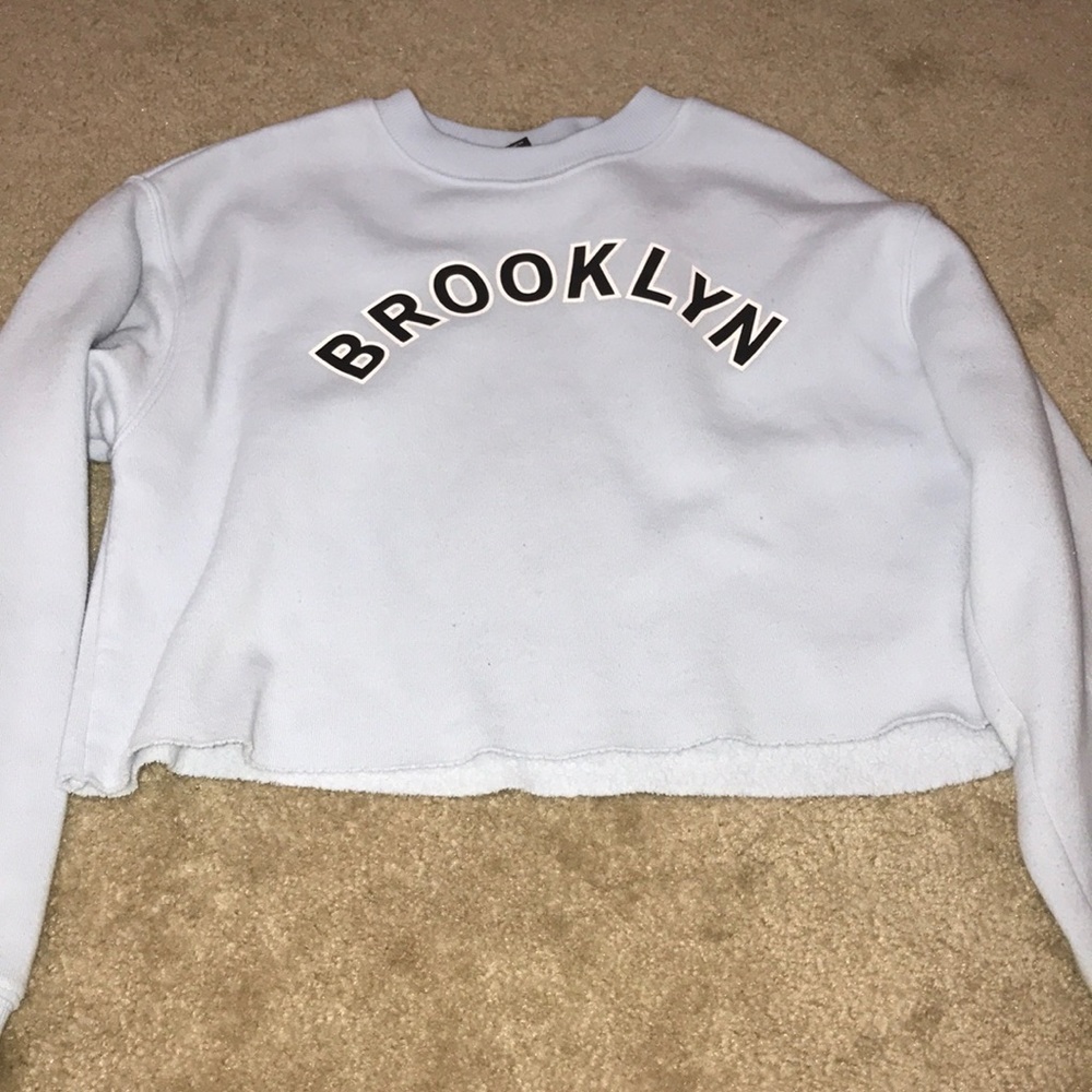 Cropped Brooklyn sweater